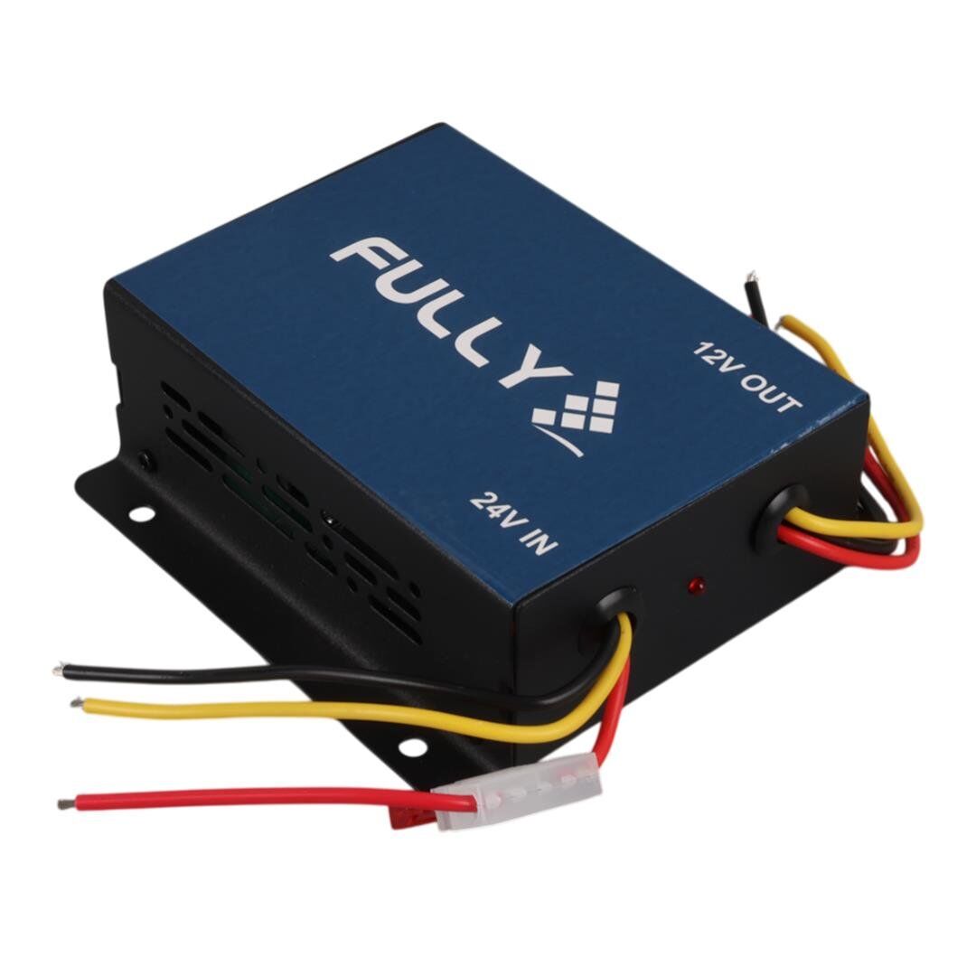 Ayt Fully 2412 24V-12V Dc Dc 30 Amper Oto Akü Voltaj Konvertör Oto Kamyon Tır Uyumlu 24 Volt 12 Volt Düşürücü Çevirici