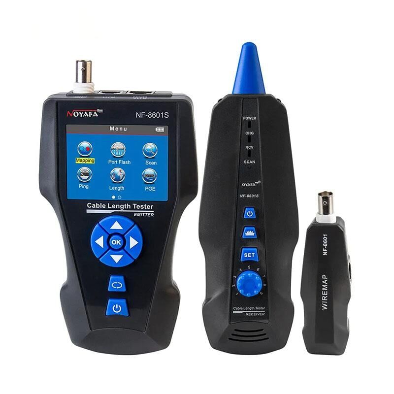 Ayt Noyafa NF-8601S TDR Kablo Test Ve Uzunluk Ölçüm Cihazı AĞ Kabloları Ethernet Telefon İnternet Kablosu