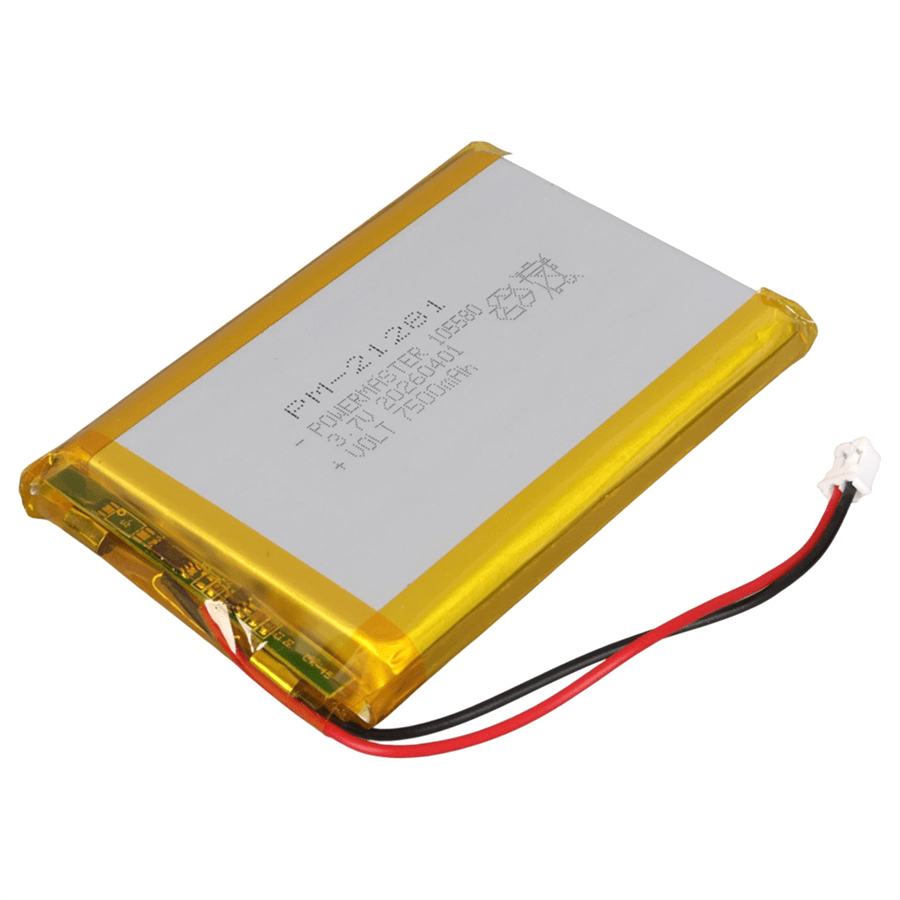 Powermaster 3.7 Volt 5000 Mah Lityum Polimer Şarjlı Pil 10X55X80 mm Akıllı Saat Kulaklık Pili