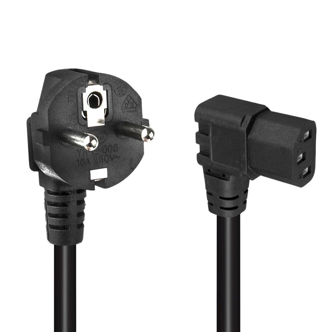 Ayt İntercom İc-268 3 X 0 7.5 Mm Power Kablo L Erkek L Dişi Power Kablosu Monitör Bilgisayar Pc Elektirik Kablosu