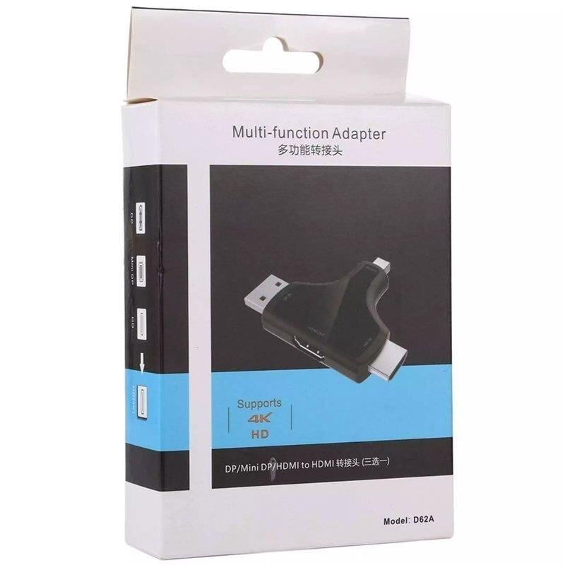 Powermaster Mini DP DP HDMI To HDMI 4K Hd Çevirici Dönüştürücü Aparat