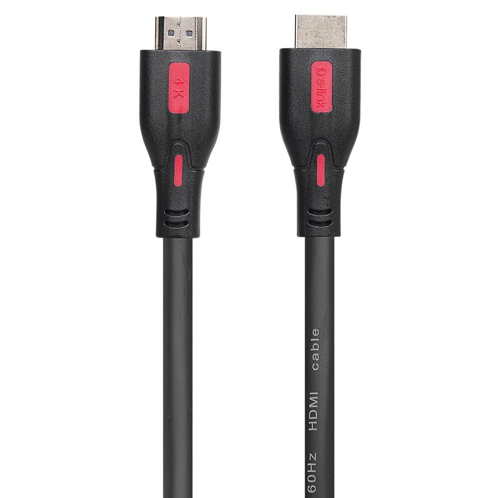 S-Link SL-HDM4K011 19+1 1.5 Metre V2.0 4K 60hz Hdmi Kablo Uydu Cihazı Tv Arası Görüntü Kablosu