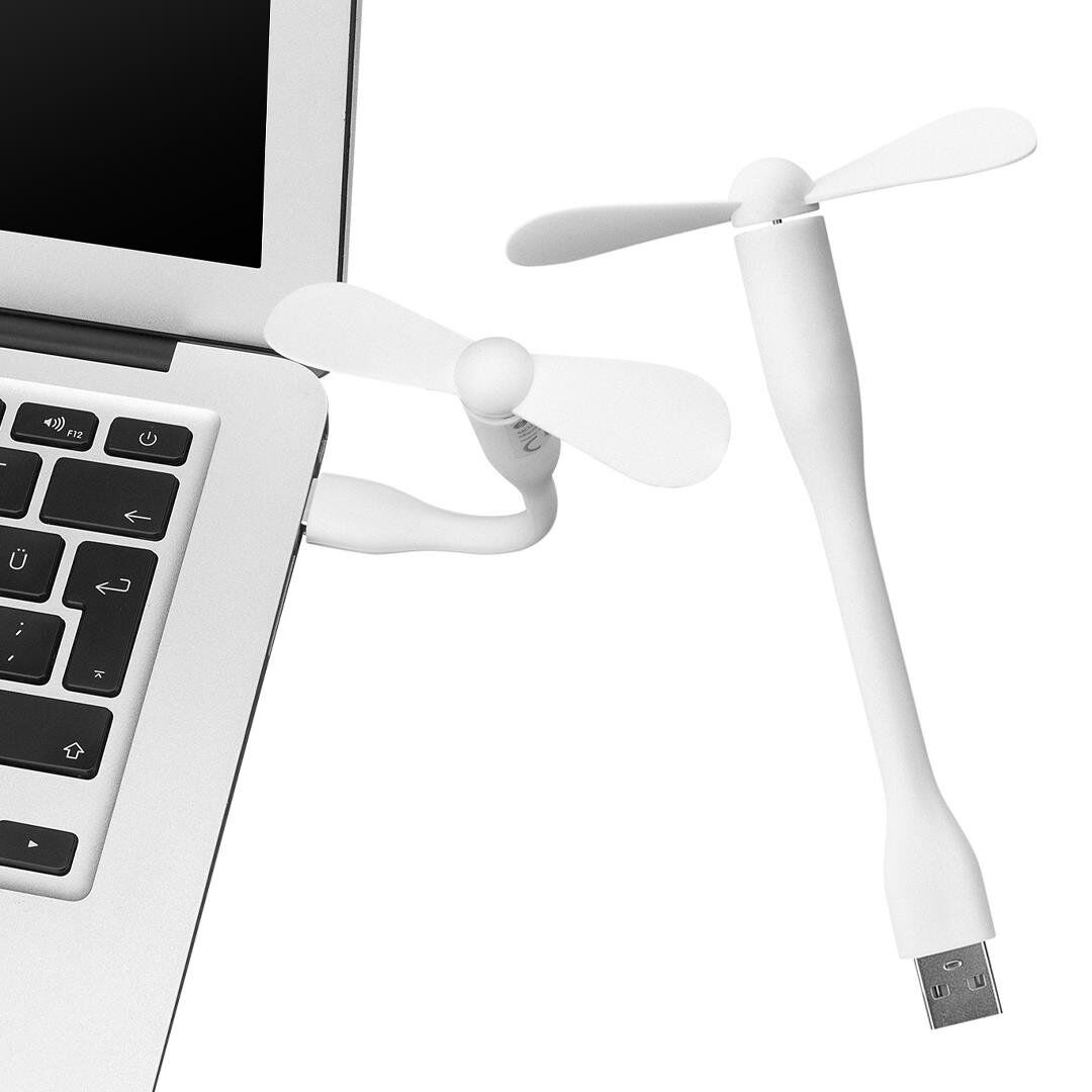 S-Link SL-UF05 Taşınabilir Esnek Beyaz USB Mini Fan