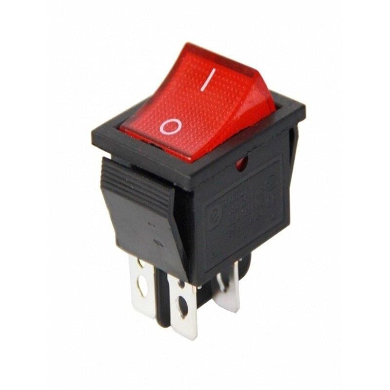 Ayt IC-104C Geniş Işıklı 4P Açma Kapama On Off Anahtar Aç Kapa Düğme Buton