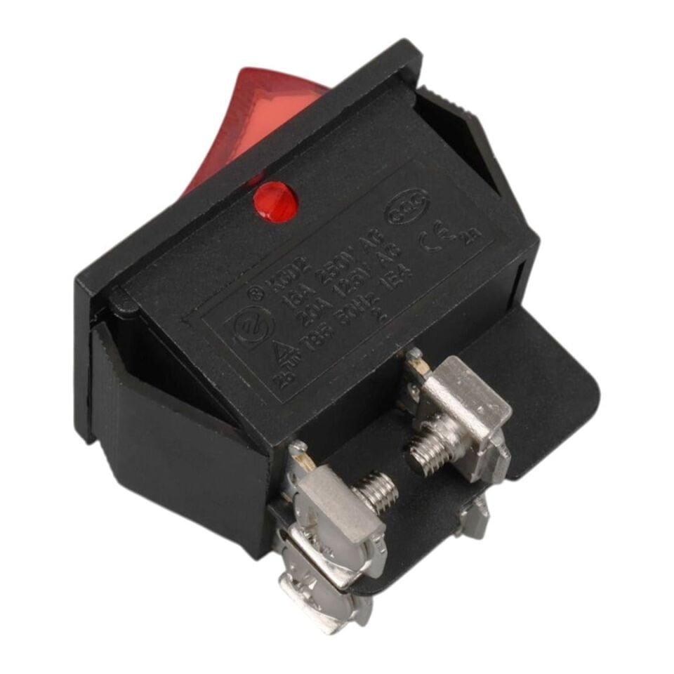 Ayt IC-104C Geniş Işıklı 4P Açma Kapama On Off Anahtar Aç Kapa Düğme Buton