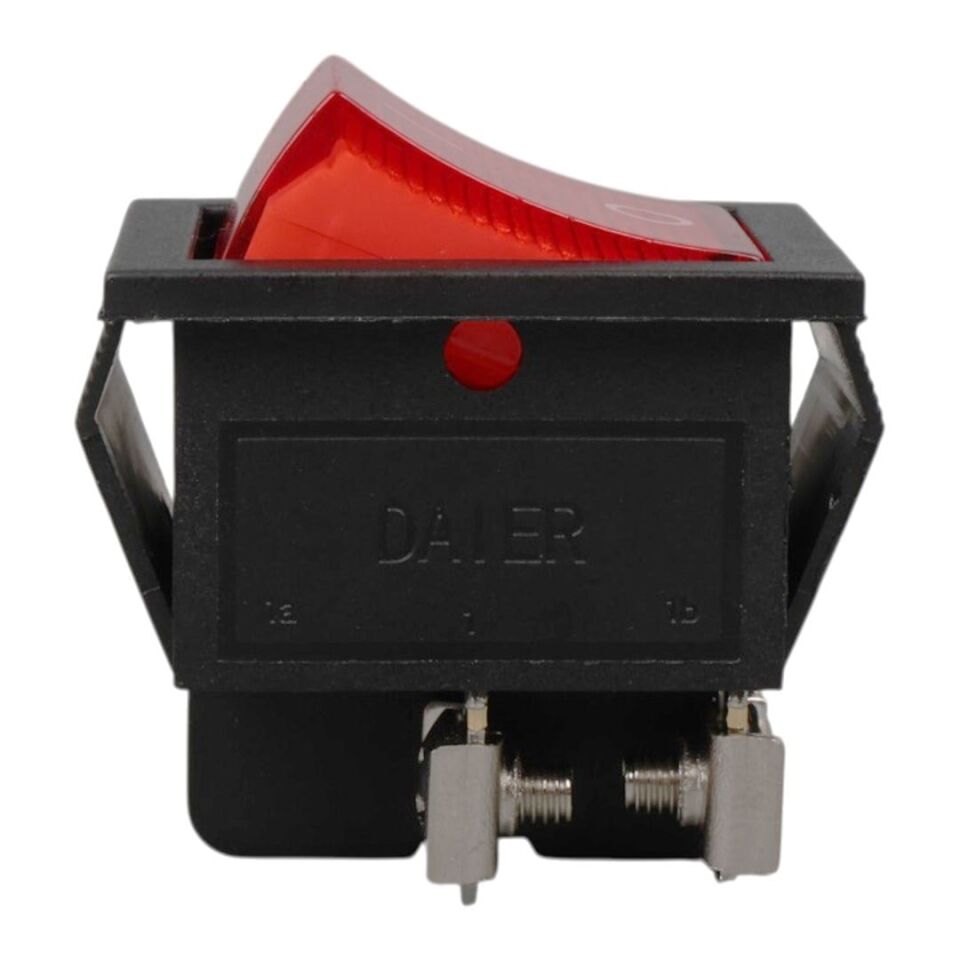 Ayt IC-104C Geniş Işıklı 4P Açma Kapama On Off Anahtar Aç Kapa Düğme Buton