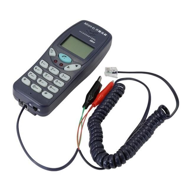 Ayt Powermaster PM-7587 Ekranlı Sabit Telefon Hat Test Cihazı