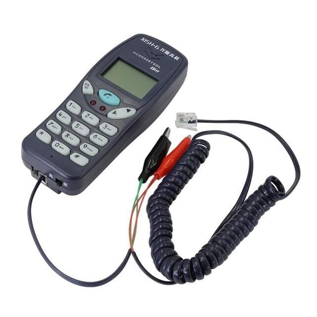 Ayt Powermaster PM-7587 Ekranlı Sabit Telefon Hat Test Cihazı