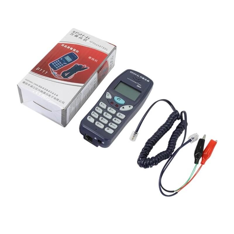 Ayt Powermaster PM-7587 Ekranlı Sabit Telefon Hat Test Cihazı