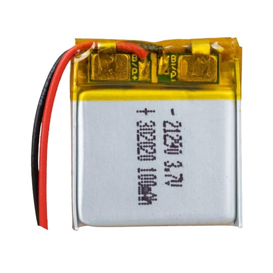 Powermaster 3.7 Volt 80 Mah Lityum Polimer Şarjlı Pil 3X20X20 mm Akıllı Saat Kulaklık Pili
