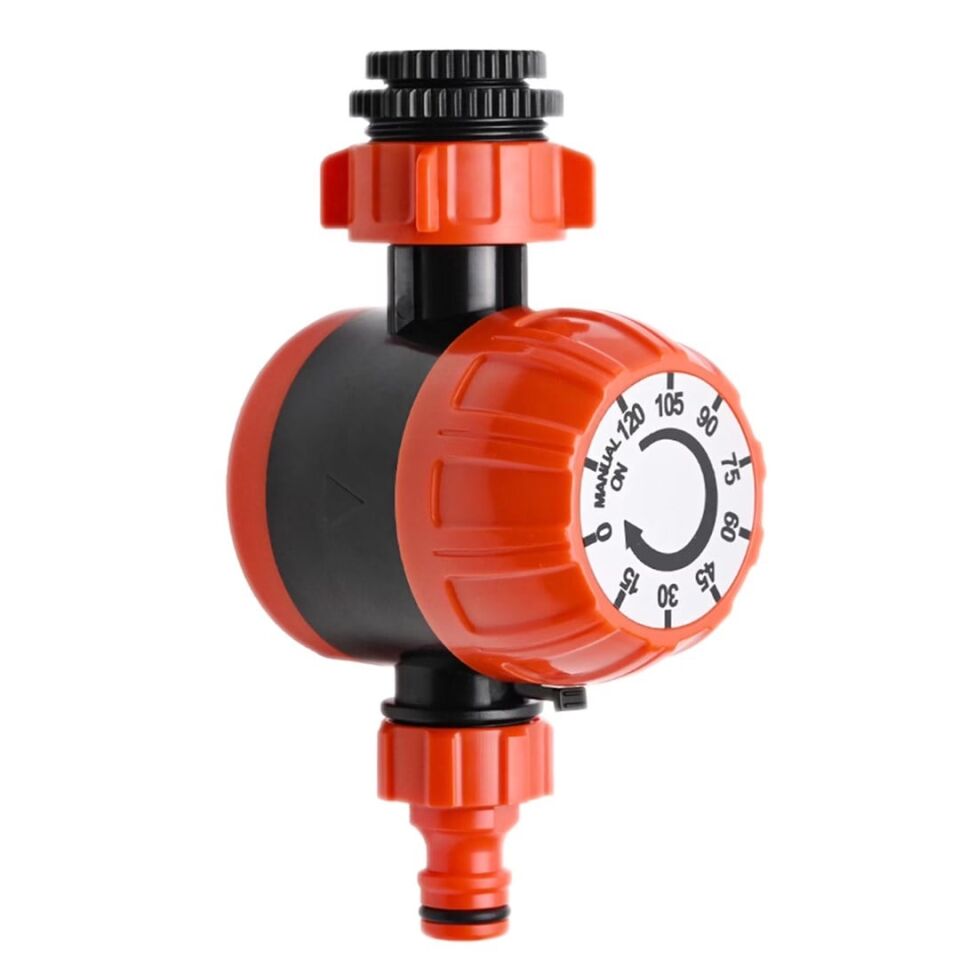 Sunup SN-29309 Mekanik Bahçe Musluk Sulama Zamanlayıcısı 120 Dakika Hassas Ayarlı Manuel Kontrol