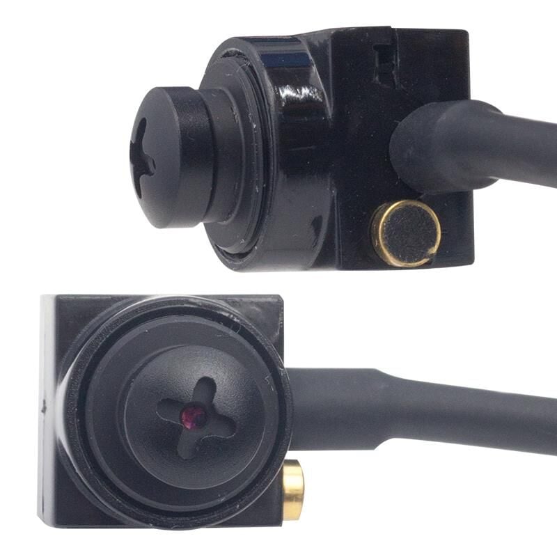 Ayt Powermaster PM-19311 3.6Mm 800 Tvl 1-4 Sensör Mikrofonlu Vida Tip Mini Kamera Dvr Cihazı İçin Giz li Kamera