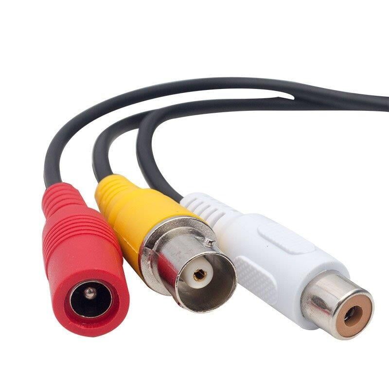 Ayt Powermaster PM-19311 3.6Mm 800 Tvl 1-4 Sensör Mikrofonlu Vida Tip Mini Kamera Dvr Cihazı İçin Giz li Kamera