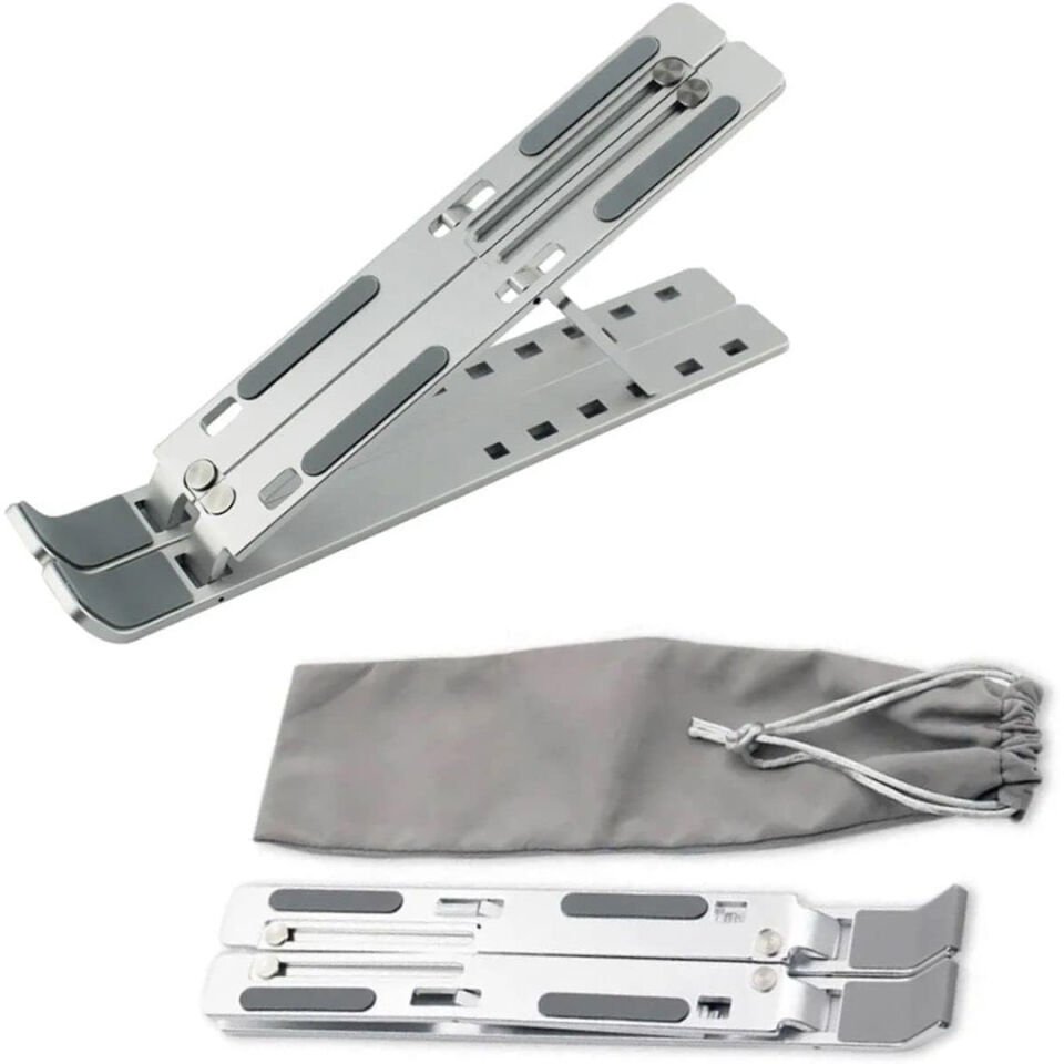 Ayt Frisby FNC-5150ST Taşınabilir Katlanır Alüminyum Tablet Notebook Laptop Stand 10-15.6 İnç İçin Uyumlu Tutucu