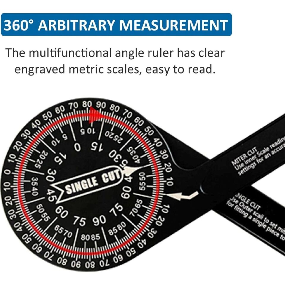 AEK-Tech Mekanik Hassas Açı Ölçer İletki