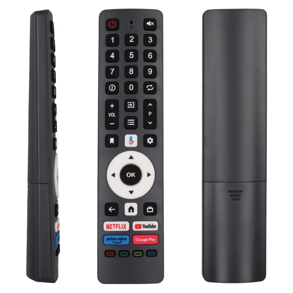 Weko Botech - Wismann - Conti RC0407-020250526 Netflix - Youtube - Prime Video - Google Play Tuşlu LCD LED TV Kumanda