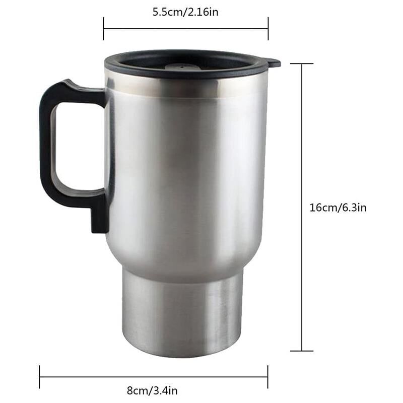 Powermaster PM-140Z Paslanmaz Çelik 12 Volt Araç Kettle