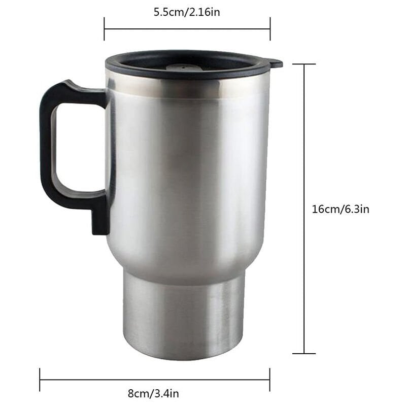 Powermaster PM-140Z Paslanmaz Çelik 12 Volt Araç Kettle
