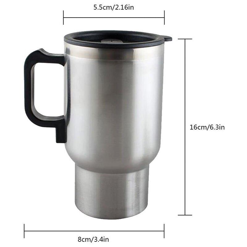 Powermaster PM-140Z Paslanmaz Çelik 12 Volt Araç Kettle