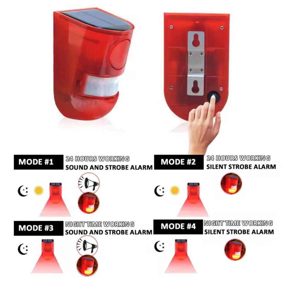 Ayt Powermaster PM-26943 Mikrofonlu Sesli Hayvan Kovucu Alarm Cihazı Solar Güneş Enerjili Panelli Vahşi Hayvan Kovacağı