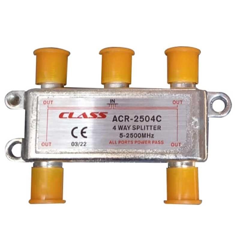 Class Acr-2504C 1-4 Splıtter 5-2500 Mhz Uydu Çanak Splitter