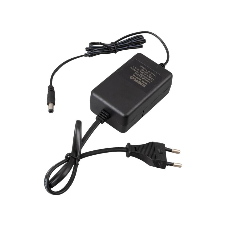 Weko 24 Volt - 1 Amper 5.5 2.5 Uçlu Yerli Üretim Masa Tipi Adaptör