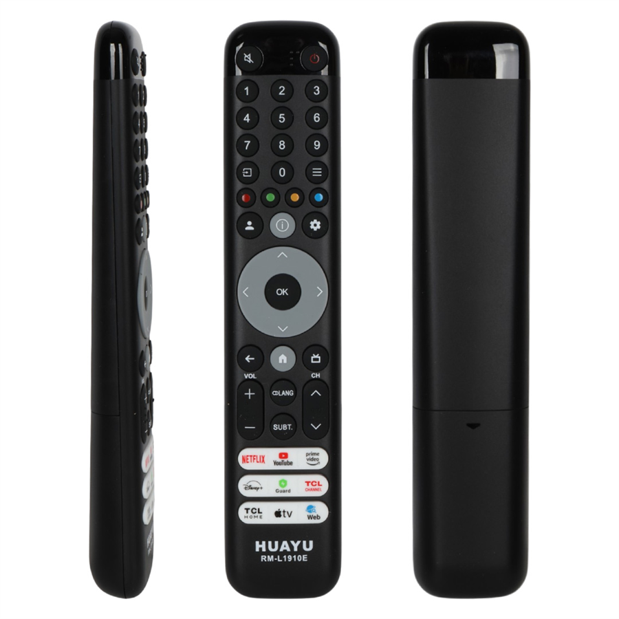 Huayu-L1910E TCL Netflix-Prime Video-Youtube-TCL Channel-TCL Home-Web Tuşlu Ses Komutsuz LCD TV Kumanda