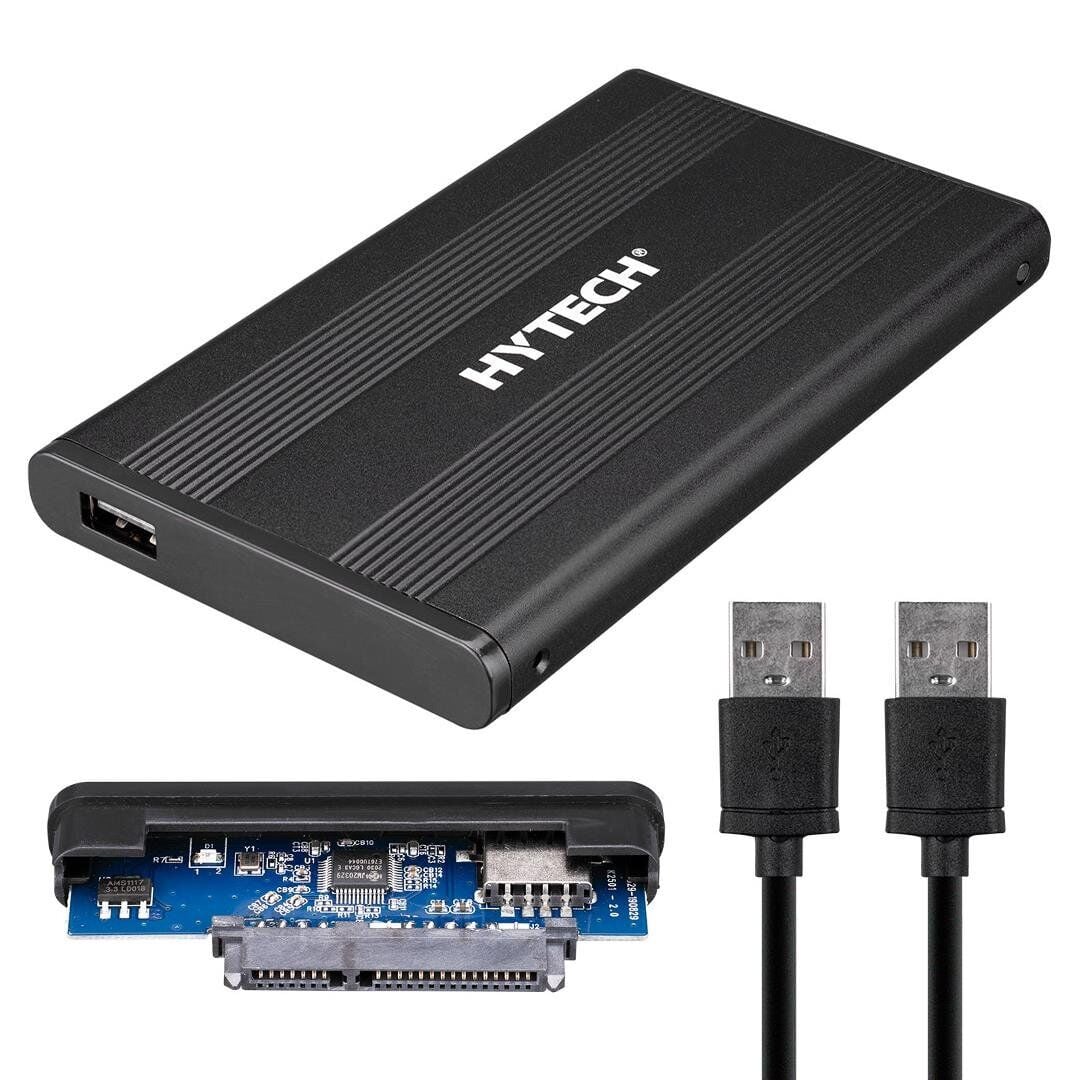 Hytech HY-HDC20 2.5 İnç USB 2.0 SATA Harici Hard Disk Kutusu Siyah