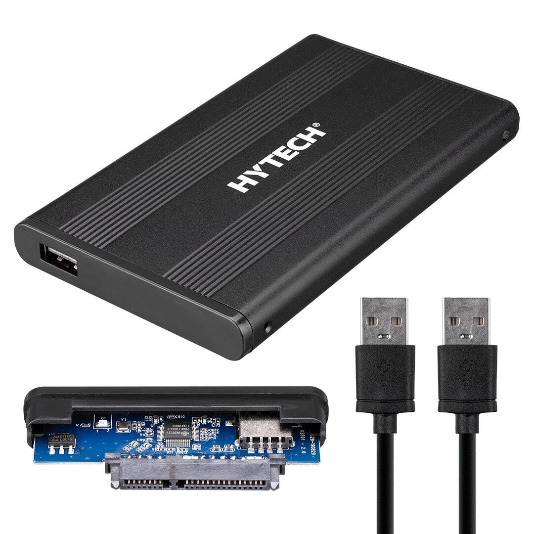Hytech HY-HDC20 2.5 İnç USB 2.0 SATA Harici Hard Disk Kutusu Siyah
