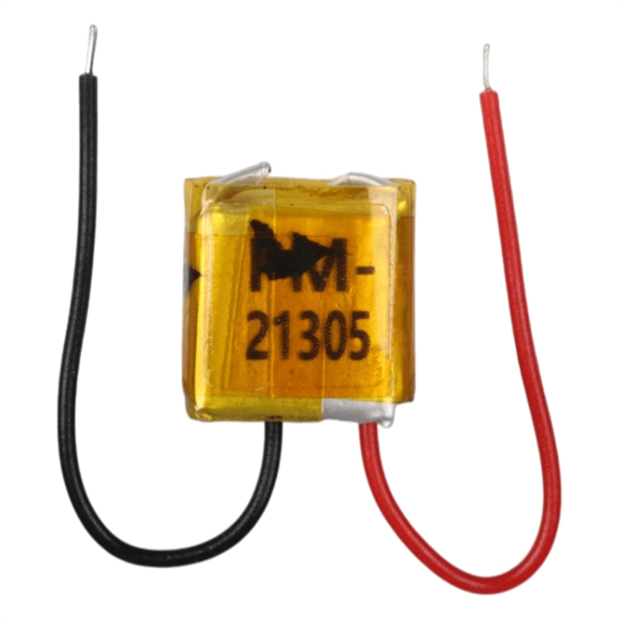Powermaster 3.7 Volt 25 Mah Lityum Polimer Şarjlı Pil 4X10X10 mm Akıllı Saat Kulaklık Pili