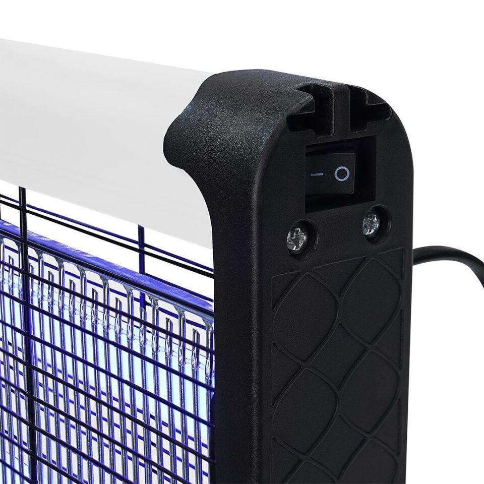 Asonic Siyah 6 Watt + 2000 Volt İki Ledli Sinek Öldürücü AS-A29 Mor Işık Sivri Sinek Cız