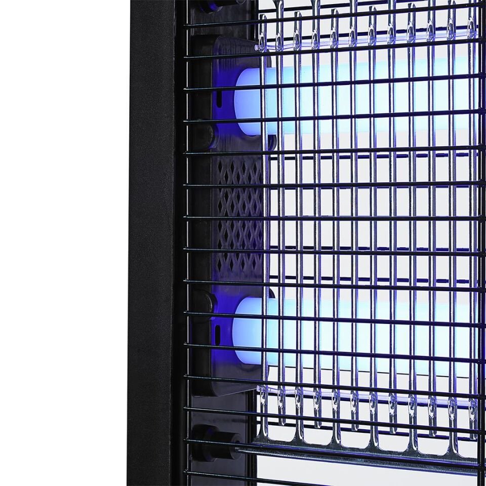 Asonic Siyah 6 Watt + 2000 Volt İki Ledli Sinek Öldürücü AS-A29 Mor Işık Sivri Sinek Cız