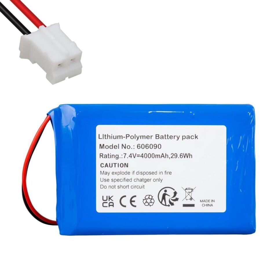 Powermaster Mp-25227 7.4 Volt 4000 Mah Polimer Li-ion Uydu Yön Bulucu Pili Yedek Batarya Uydu Bulma Cihazı İçin