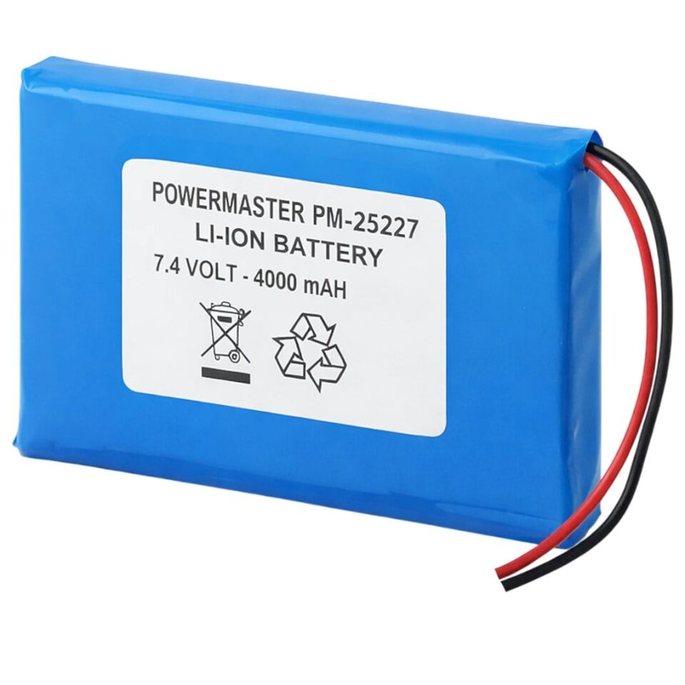 Powermaster Mp-25227 7.4 Volt 4000 Mah Polimer Li-ion Uydu Yön Bulucu Pili Yedek Batarya Uydu Bulma Cihazı İçin