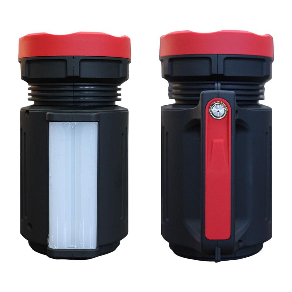 Powermaster YAJIA YJ-1902T Işıldak Güneş Enerji Panelli Kamp Lambası Aydınlatma Ampullu Telefon Şarj Aparatlı