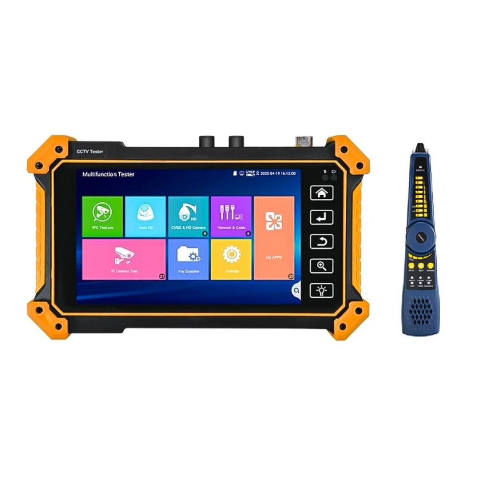 Ayt Novacom NVC-MFOV58 IP-HD-TVI-CVI-AHD-OPM-VFL Fiber CCTV Kamera Test Ayarlama Cihazı