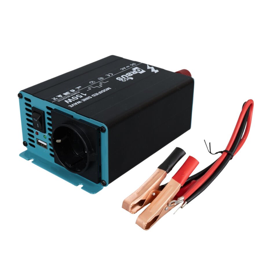 Orbus 150W 12 Volt Modifeld Sinus İnvertör CAR151 12 V İnverter