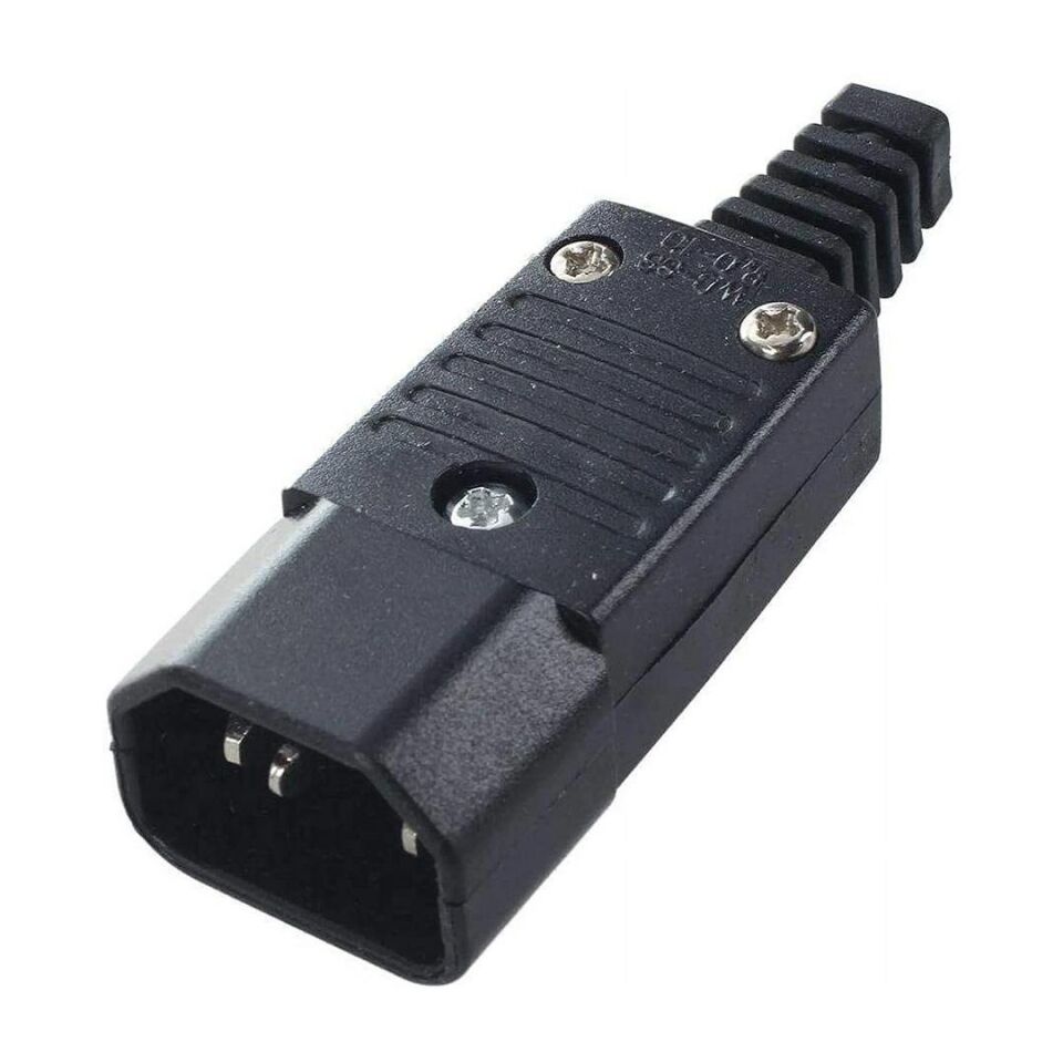 Ayt C15 Power Seyyar Dişi Fiş Pc Monitör Soket Tipli Power Güç Kablosu Ucu