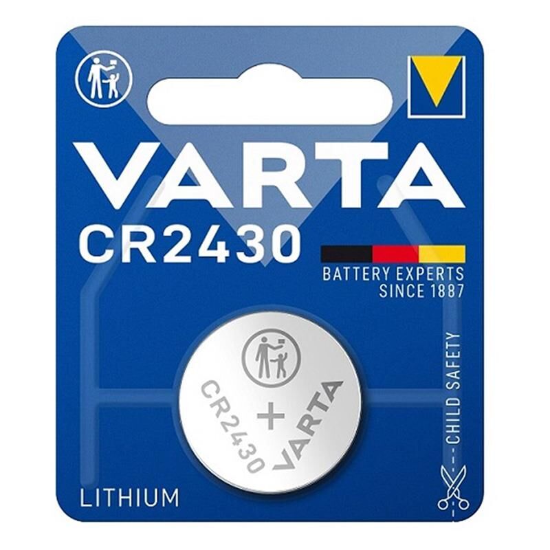 Varta Cr2430 3 Volt Lityum Pil Tekli Düğme Pil Saat Pili Cr 2430