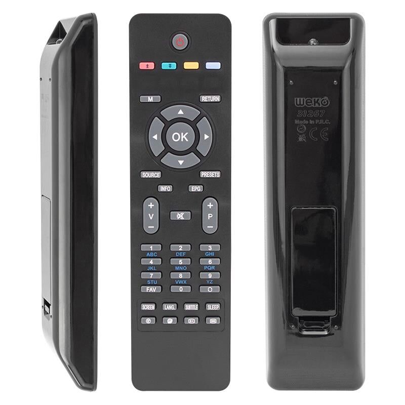 Weko KL Vestel Regal Lcd Return Tuşlu Lcd-Led-Plazma TV Kumandası