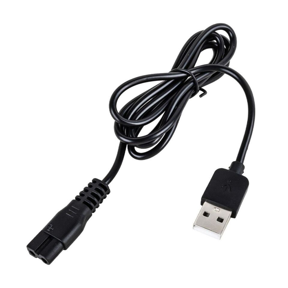 Ayt Tıraş Makinaları İçin Usb Şarj Kablosu 1 Metre Tıraş Makinası Elektirik Kablosu No:1