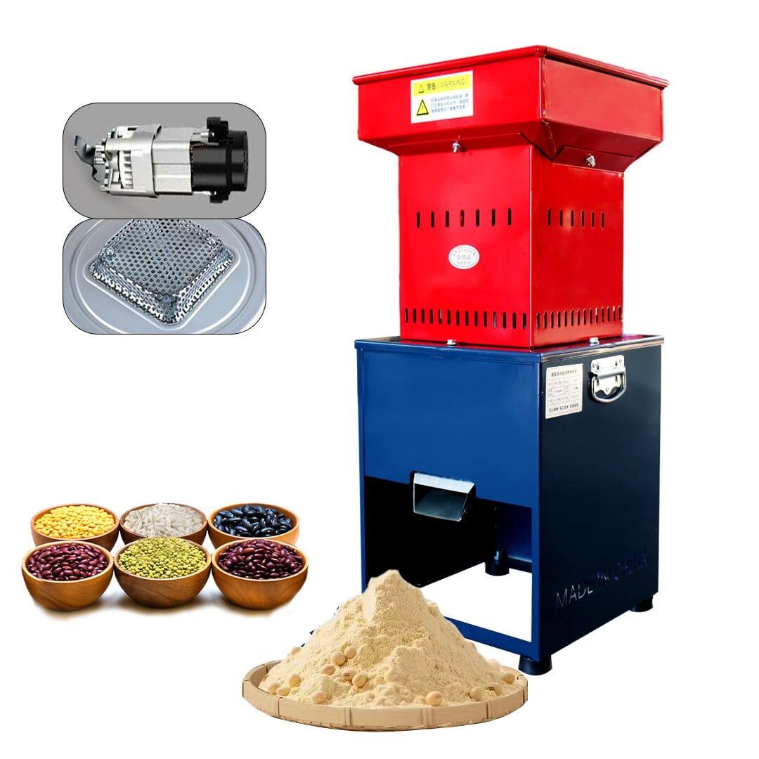 Sunup SN-29973 1000W Profesyonel Elektrikli Tahıl, Baharat, Un Ve Yem Öğütme Makinesi