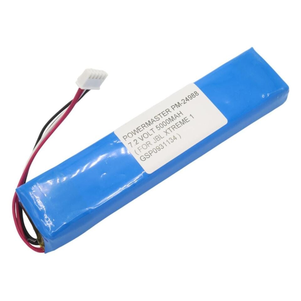 Ayt Powermaster Pm-24988 7.4V 5000mAh Li-ion Lityum Batarya JBL Xtreme1 Pili Uyumlu 144x34x18mm