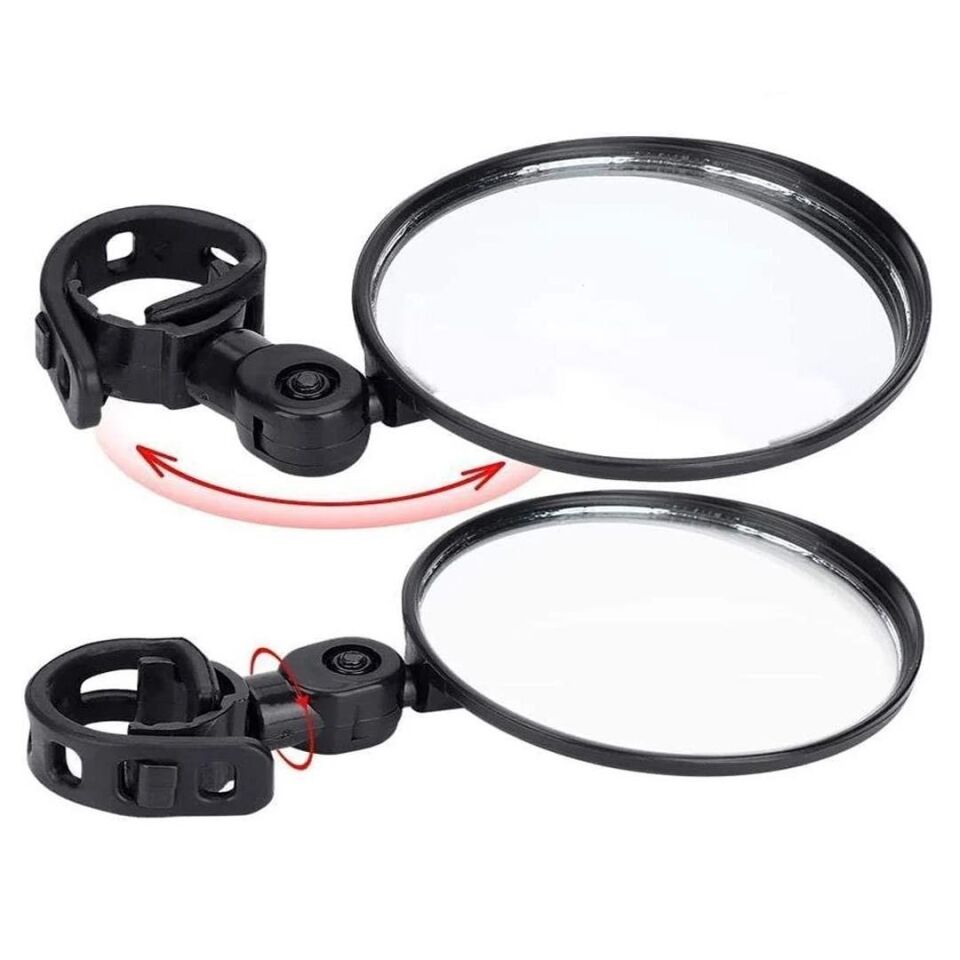 Ayt Sunup SN-27123 Elektrikli Scooter Bisiklet Dikiz Aynası 80 Mm Gidon Aynası Ayarlanabilir