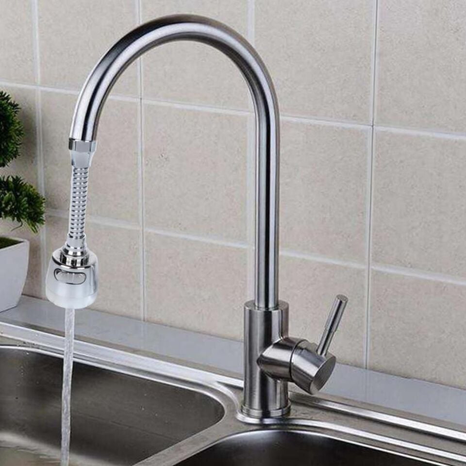 Ayt Sunup SN-27116 2 Kademeli Tasarruflu Mutfak Musluk Başlığı Universal 175x51mm