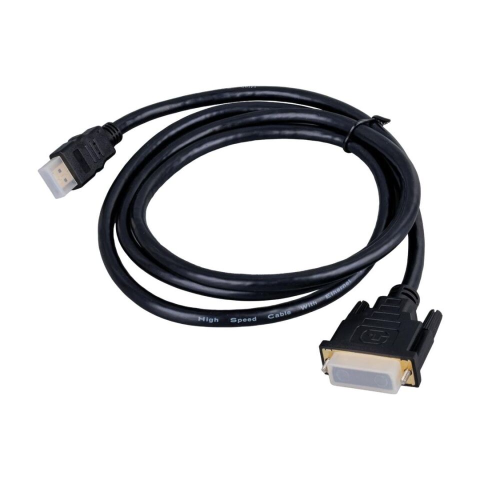 Ayt Powermaster 1.5 Metre HDMI DVI Kablo Dvi To Hdmi Bilgisayar Pc Dvi Çıkışını Hdmi Çevirici Dönüştürücü Kablo