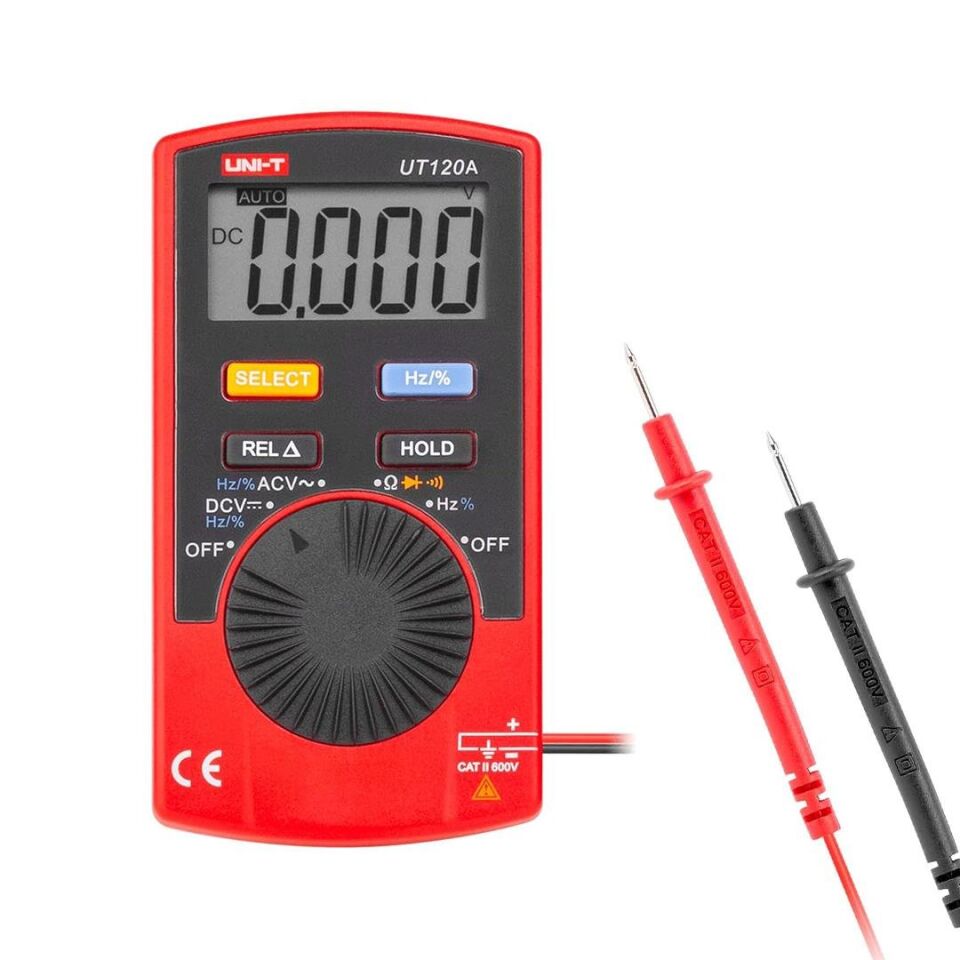 UNIT UT-120A DİJİTAL ÖLÇÜ ALETİ (CEP TİPİ MULTİMETRE)