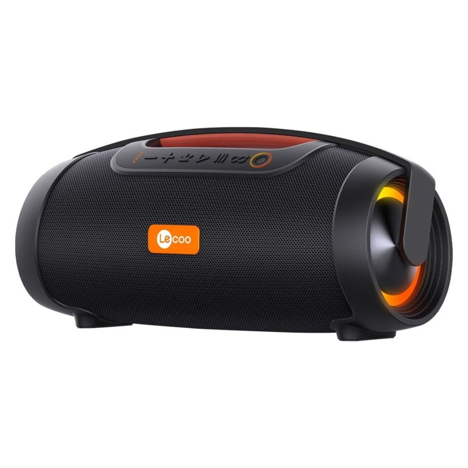 Lenovo Lecoo DS151 80W Güçlü Ses Kablosuz Bluetooth 5.0 RGB Boombox Hoparlör Ses Bombası