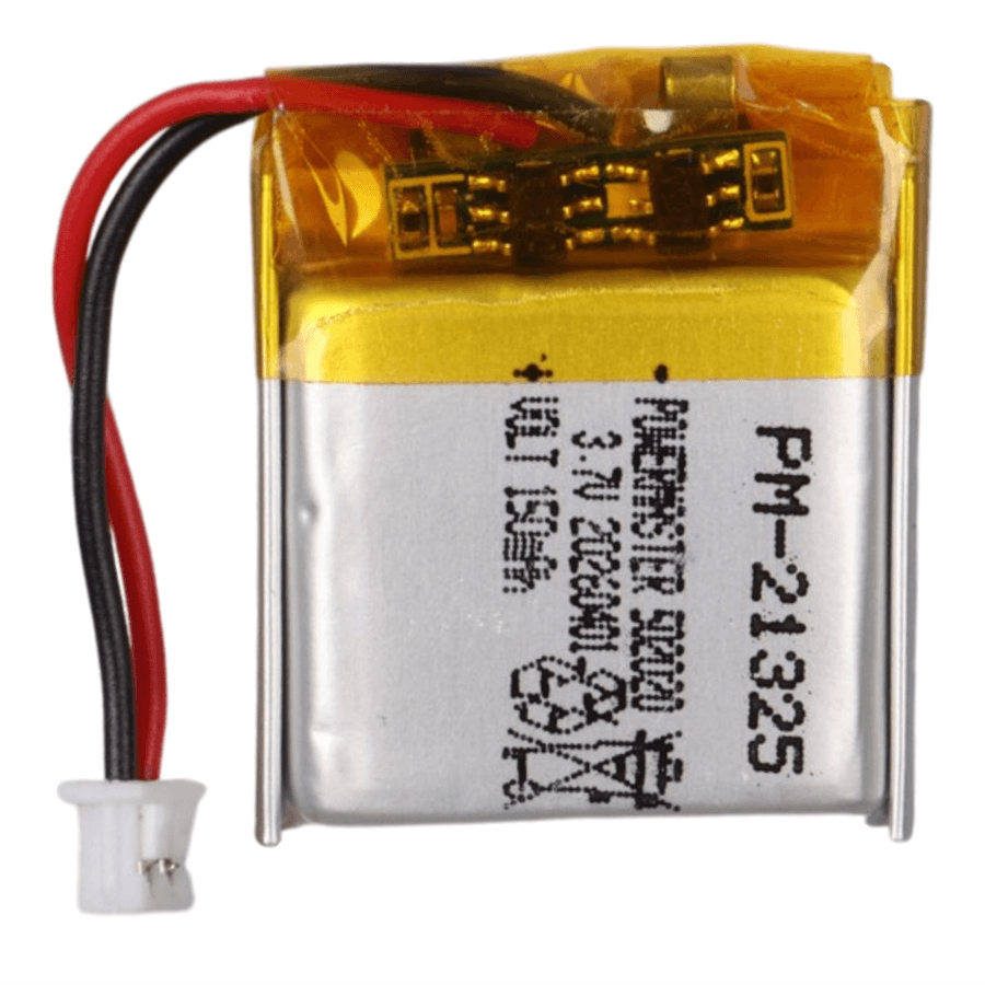 Powermaster 3.7 Volt 180 Mah Lityum Polimer Şarjlı Pil 5X20X20 mm Akıllı Saat Kulaklık Pili