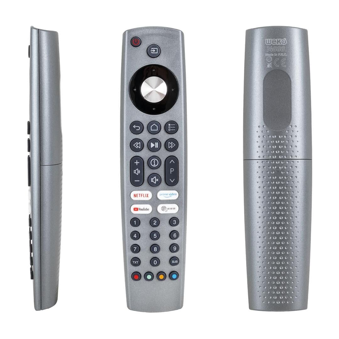 Arçelik A55 E 795B - Beko B55 A 860 - Grundig AN1187R Netflix-Youtube-Prime Google Play Tuşlu Lcd Tv Kumandası